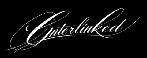 Interlinked Script — Black